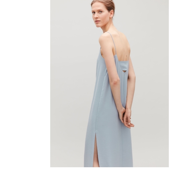 Cos Chiffon Dress Size 12 - Picture 4 of 7